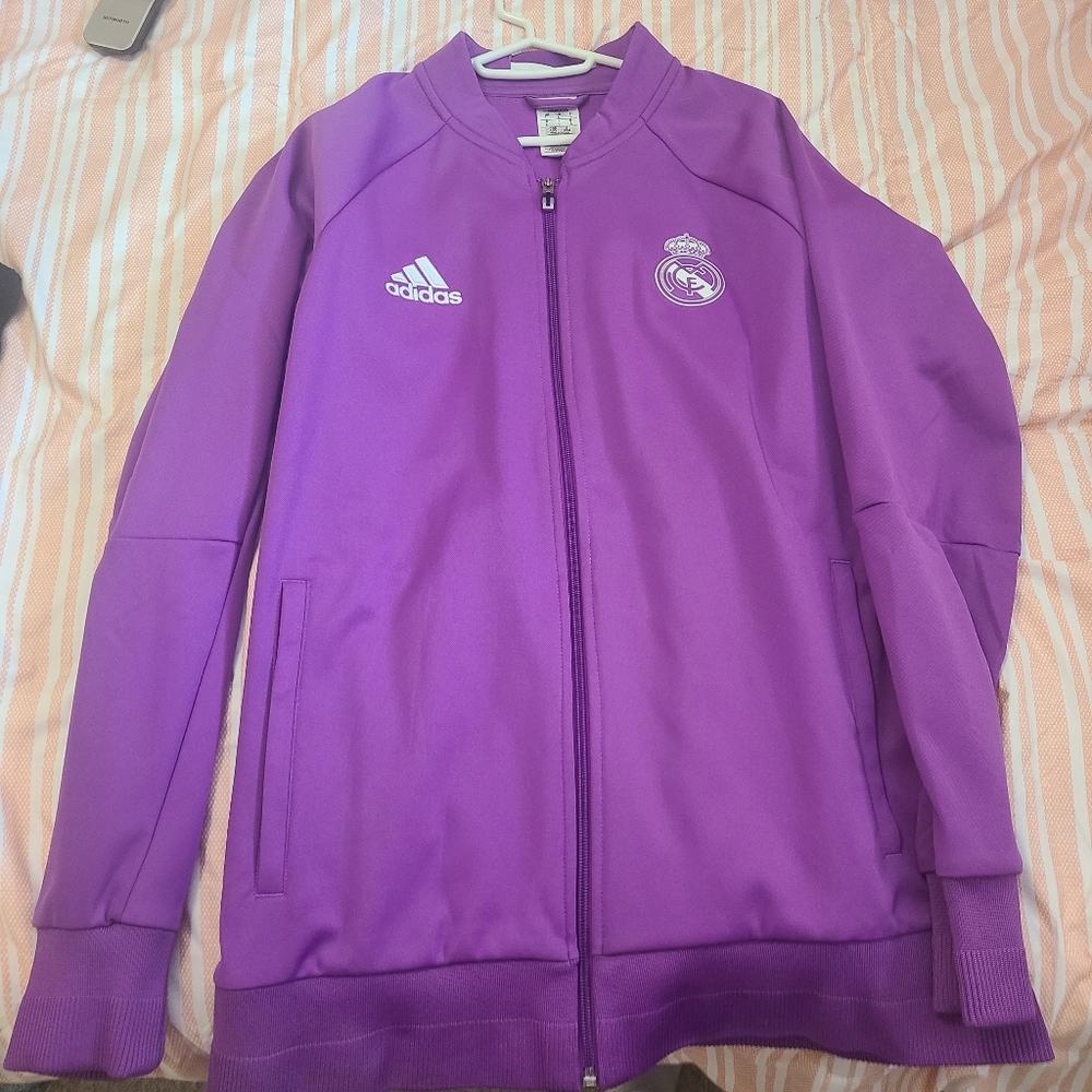 Real Madrid Track Jacket Top Zip
